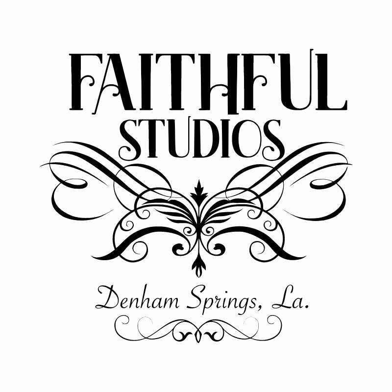 faithful studios denham springs louisiana square logo