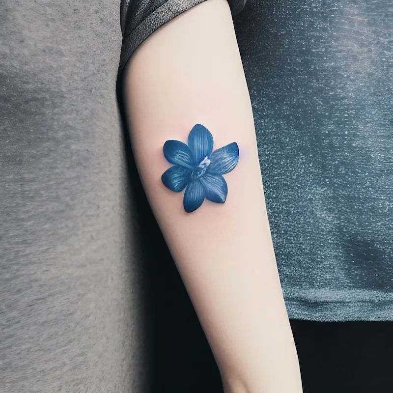 kole blue flower tattoo denham springs louisiana placeholder